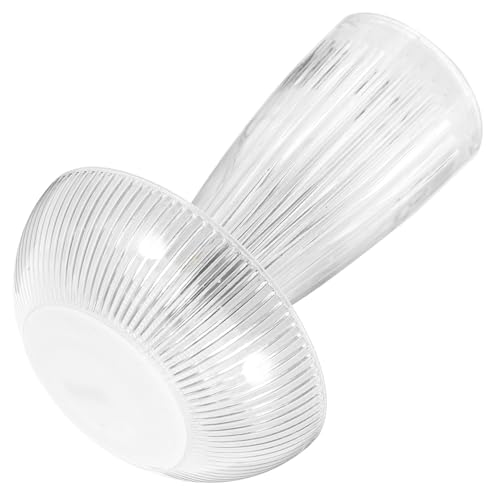 Homoyoyo Nachttischlampe im Pilzdesign Dimmbar Transparente LED Tischleuchte für Schlafzimmer Stilvolle Dekorative Lampe mit Warmem Licht für Gemütliche von Homoyoyo