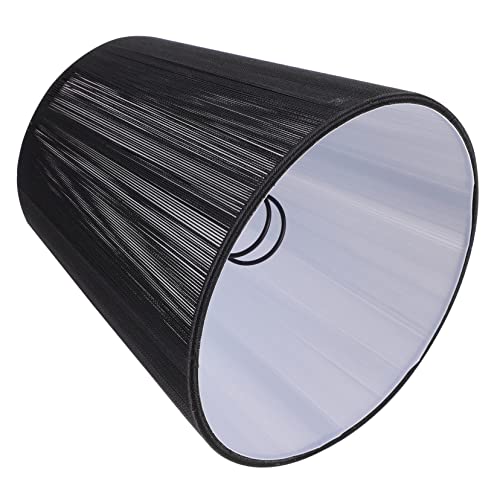 Homoyoyo Nordic Style Stofflampenschirm Hochwertiger Lampenschirm für Tisch und Deckenlampen Schwarz Langlebig Dekorative Diffuse Beleuchtung für Warmes als für Einweihungen Homoyoyo Nordic Style Stofflampenschirm Hochwertiger Lampenschirm für Tisch und Deckenlampen Schwarz Langlebig Dekorative Diffuse Beleuchtung für Warmes als für Einweihungen von Homoyoyo