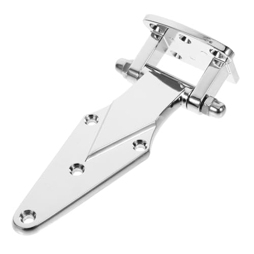 Homoyoyo Ofenscharnier Kühlhausversorgung Gefrierversorgung Versteckte Türscharniere Heavy Duty Gefrierschrankscharnier Reparieren Torscharniere Schwere Ausführung Silber Zinklegierung von Homoyoyo