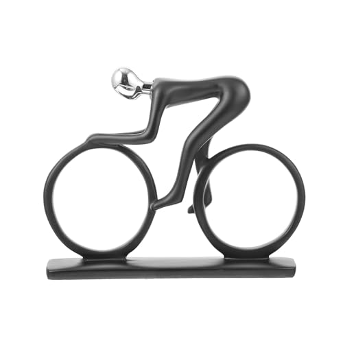 Homoyoyo Ornamente für Fahrrad, Büro, Büro, Dekoration, Minifiguren, Dekoration für zu Hause, Radfahrer, Figur, Statue, Büro, Radfahrer, Statue, Rennrad, Skulptur von Homoyoyo