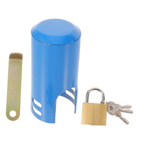 Homoyoyo Outdoor Wasserhahn Schloss Abdeckung mit Großem Öffnungsdesign Kompatibel für Verschiedene Außenarmaturen Robustes Schutzsystem gegen Wasserverschwendung und für Garten von Homoyoyo