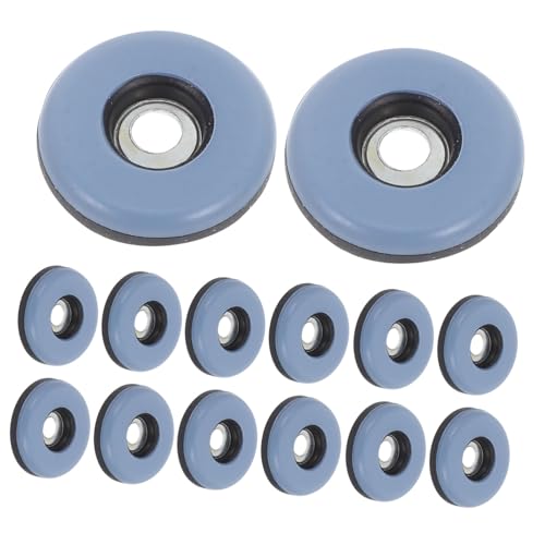 Homoyoyo PTFE Möbelgleiter rutschfeste Stuhlfußschoner Für Teppichböden Blaue Gleitpads Mit Schrauben Beinschutz Für Möbel Lärmminderung Und Bodenschutz von Homoyoyo