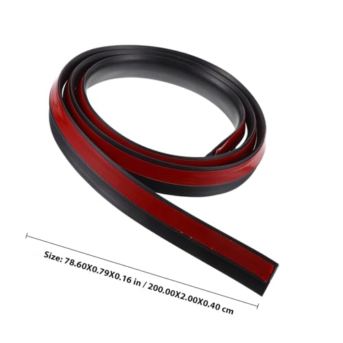 Homoyoyo PVC Bodenübergangsleiste Schwarz Selbstklebender Fliesen Übergangsprofil Rutschfeste Kantenleiste für Vinyl Holzfußboden Zuschneidbar Treppenstufen Geeignet von Homoyoyo
