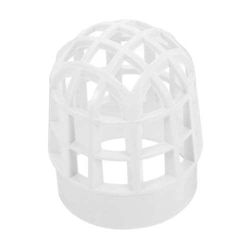 Homoyoyo PVC Dachrinnen Schutz Kunststoff Fallrohr Laubfilter Abdeckung für Balkonablauf mit Perforiertem Design Langlebiger Laubschutz Drainagesieb Schützt vor Homoyoyo PVC Dachrinnen Schutz Kunststoff Fallrohr Laubfilter Abdeckung für Balkonablauf mit Perforiertem Design Langlebiger Laubschutz Drainagesieb Schützt vor von Homoyoyo