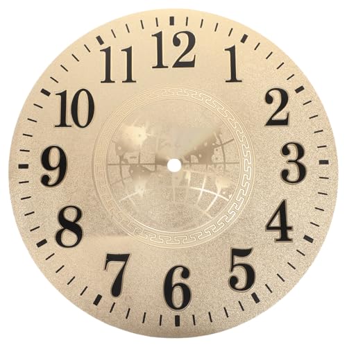 Homoyoyo PVC Uhr DIY Uhr Ziffernblatt Ersatz Ziffernblatt Scheibe Langlebig Robust Einfache Montage für Wanduhr Reparatur und Bastelprojekte Homoyoyo PVC Uhr DIY Uhr Ziffernblatt Ersatz Ziffernblatt Scheibe Langlebig Robust Einfache Montage für Wanduhr Reparatur und Bastelprojekte von Homoyoyo