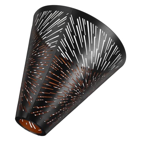 Homoyoyo Pendelleuchten Lampenschirm Eisen Schwarzer Gestufter Design Lampenschirm für Tisch und Deckenlampen für Wohnzimmer und Schlafzimmer Leicht zu Reinigen Moderne Homoyoyo Pendelleuchten Lampenschirm Eisen Schwarzer Gestufter Design Lampenschirm für Tisch und Deckenlampen für Wohnzimmer und Schlafzimmer Leicht zu Reinigen Moderne von Homoyoyo