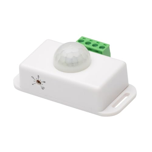 Homoyoyo Pir Bewegungsmelder Infrarot Sensor mit Erkennung und Einstellbarer Verzögerung für Treppen Schränke Küchen und Weiß Dc Motion Sensor Homoyoyo Pir Bewegungsmelder Infrarot Sensor mit Erkennung und Einstellbarer Verzögerung für Treppen Schränke Küchen und Weiß Dc Motion Sensor von Homoyoyo