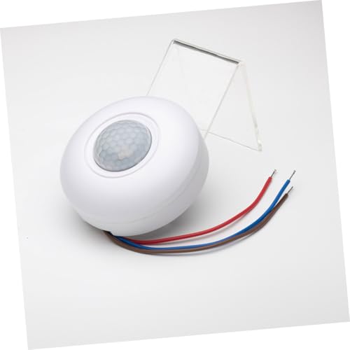 Homoyoyo Pir Deckenbewegungsmelder Erfassung Einstellbare Reichweite und Verzögerung Weiße Innen Außenbeleuchtung für Zuhause Garage Flur Gewerbe Einfache Montage von Homoyoyo