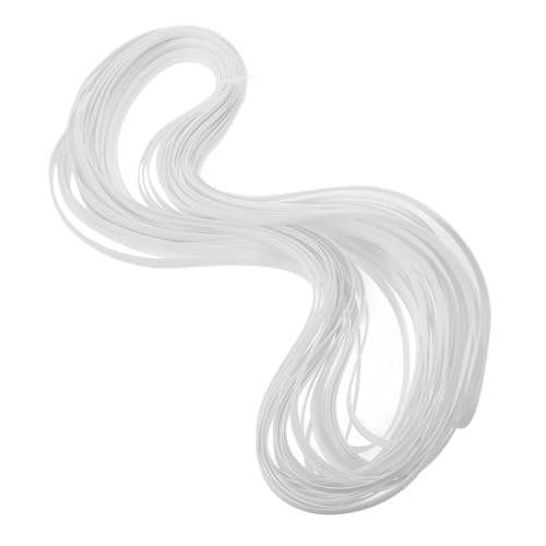 Homoyoyo Plastik Rattan Flechtmaterial Weiß PE Ersatzmaterial Reparaturset für Gartenmöbel Stühle Körbe DIY Basteln Langlebig und Vielseitig Homoyoyo Plastik Rattan Flechtmaterial Weiß PE Ersatzmaterial Reparaturset für Gartenmöbel Stühle Körbe DIY Basteln Langlebig und Vielseitig von Homoyoyo