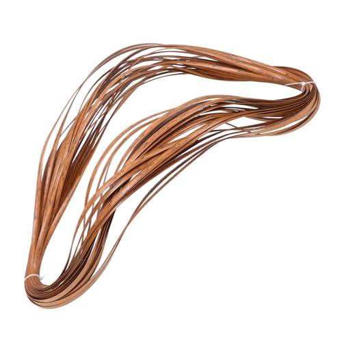 Homoyoyo Plastik Rattan Streifen für DIY Möbelreparatur Langlebiges Natürliches Farbdesign Geeignet für Stühle Schränke Körbe Vielseitiges Bastelmaterial für Garten und Innenmöbel von Homoyoyo