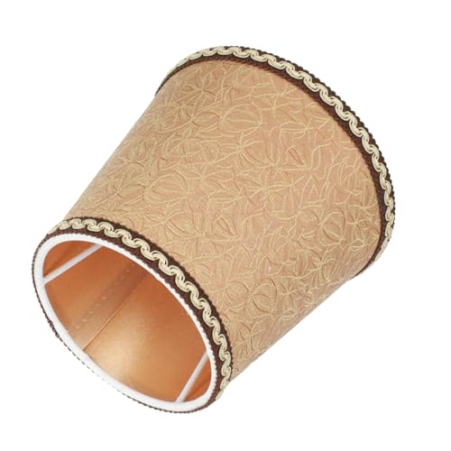 Homoyoyo Praktischer Stoff lampenschirm Langlebiger Deckenlampen abdeckung Einfache Montage Blendfreies Licht Vielseitiges Leuchtenzubehör für Wohnzimmer Schlafzimmer Büro von Homoyoyo