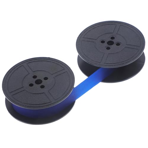 Homoyoyo Praktisches Nylon Farbband für Mechanische Schreibmaschine Kompatibel Langlebig und Leicht Einfache Installation für Büro und Haushalt Doppelte Spule Blaue Tinte Homoyoyo Praktisches Nylon Farbband für Mechanische Schreibmaschine Kompatibel Langlebig und Leicht Einfache Installation für Büro und Haushalt Doppelte Spule Blaue Tinte von Homoyoyo