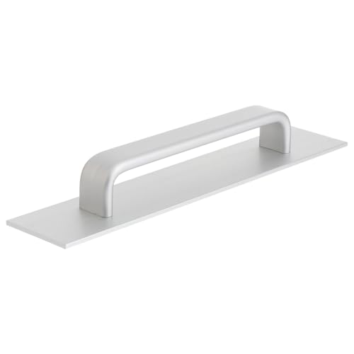 Homoyoyo Punch freier Türgriff mit Selbstklebendem Rückseite Vielseitiger Möbelgriff für Schrank Schiebetür Scheunentor Langlebig und Rostfrei Einfache Montage ohne Bohren Modernes Design von Homoyoyo