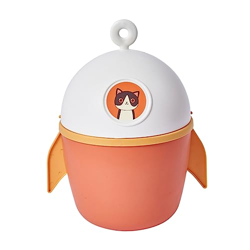 Homoyoyo Raketen-Mülleimer Für Kinderzimmer Und Büro – Kreativer Abfalleimer Im Cartoon-Design Mit Klappdeckel Kompakter Papierkorb in Leuchtendem Orange Für Schreibtisch Und Esstisch Homoyoyo Raketen-Mülleimer Für Kinderzimmer Und Büro – Kreativer Abfalleimer Im Cartoon-Design Mit Klappdeckel Kompakter Papierkorb in Leuchtendem Orange Für Schreibtisch Und Esstisch von Homoyoyo