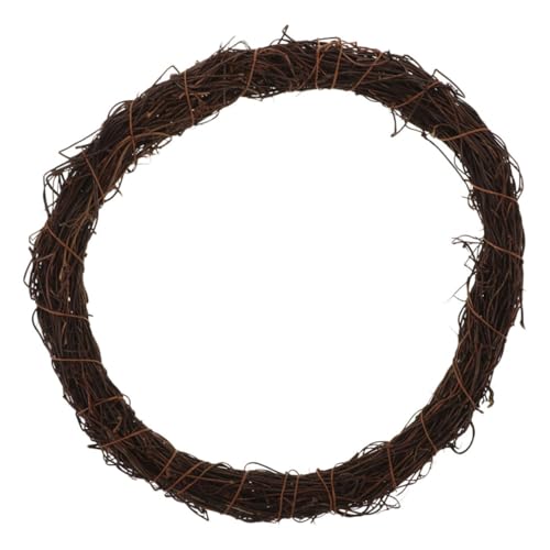 Homoyoyo Rattan Kranzring Naturmaterial DIY Kranzrahmen Langlebig Widerstandsfähig Vielseitig für Weihnachts und Festtagsdekoration Handgefertigte Kranzform für Gestaltung Homoyoyo Rattan Kranzring Naturmaterial DIY Kranzrahmen Langlebig Widerstandsfähig Vielseitig für Weihnachts und Festtagsdekoration Handgefertigte Kranzform für Gestaltung von Homoyoyo