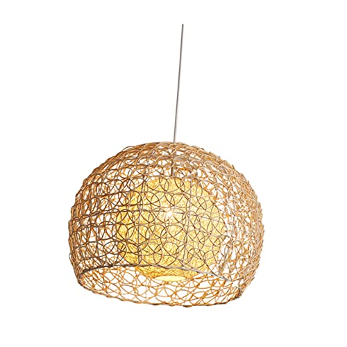 Homoyoyo Rattan-kunst- Deckenleuchte Rattan-kunst-lichtabdeckung Deckenlichtabdeckung Loft-kronleuchterabdeckung Restaurant-lampenschirm Kronleuchter-abdeckung Homoyoyo Rattan-kunst- Deckenleuchte Rattan-kunst-lichtabdeckung Deckenlichtabdeckung Loft-kronleuchterabdeckung Restaurant-lampenschirm Kronleuchter-abdeckung von Homoyoyo