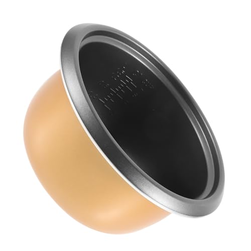 Homoyoyo Reiskocher Innentopf 1-8L Ersatz Innenbehälter Für Multikocher – Robuste Aluminiumlegierung - Idealer Ersatztopf Für Perfekten Reisgenuss in 3L Reiskocher von Homoyoyo