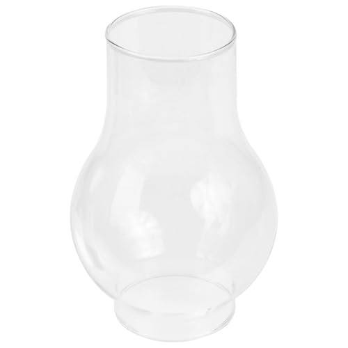 Homoyoyo Retro Glas Lampenschirm Ø Handgefertigter Kerosin wandlampen abdeckung Langlebiger Transparenter Lampenzylinder für Wohnzimmer Schlafzimmerdeko von Homoyoyo