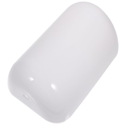 Homoyoyo Retro Glass Lampenschirm für Tischlampen Langlebiger Ersatzschirm aus Weißem Glas Aufbau für Einfache Montage Klassisches Design mit Weichem Licht als Ersatz für Alte oder von Homoyoyo