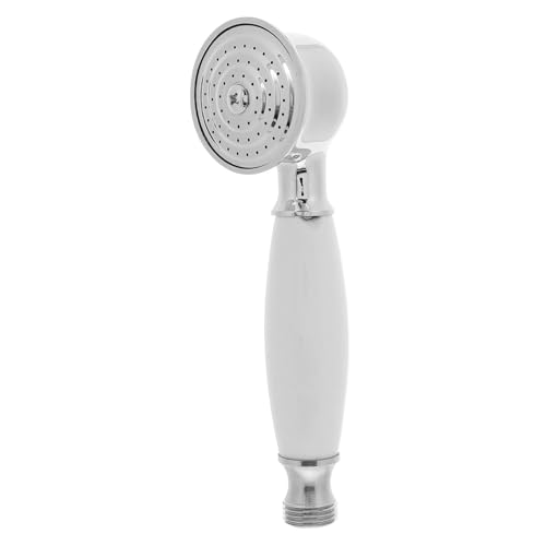 Homoyoyo Retro Handbrause aus Kupfer mit Abnehmbarer Duschkopf Keramischer Griff Langlebig und Kompatibel für Bad und Wohnmobil Verstellbarer Sprühwinkel Ergonomisches Design von Homoyoyo
