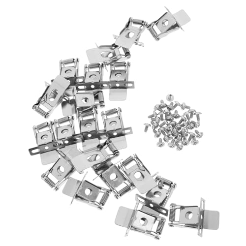 Homoyoyo Robuste Federklemmen für Einbaustrahler Haltefedern Federzugclips zur Sicheren Befestigung von Downlight und Panel Lampen Zubehör von Homoyoyo