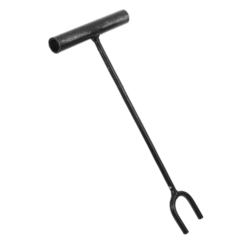 Homoyoyo Robuster Ventilschlüssel aus Eisen Lang mit U förmigem Haken für Wasser Heizkörper Gasventile Vielseitiges Absperrwerkzeug für Wohn Gewerbegebrauch Langlebig und Heavy Duty von Homoyoyo