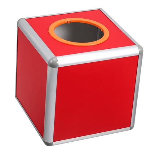 Homoyoyo Rote Raffle Box aus Aluminiumlegierung Quadratisch Robuste und Spendenbox Unsichtbares Design für Faire Ziehungen Vielseitig für Büro Jahresfeiern und Events Geeignet Mittelgroß Homoyoyo Rote Raffle Box aus Aluminiumlegierung Quadratisch Robuste und Spendenbox Unsichtbares Design für Faire Ziehungen Vielseitig für Büro Jahresfeiern und Events Geeignet Mittelgroß von Homoyoyo