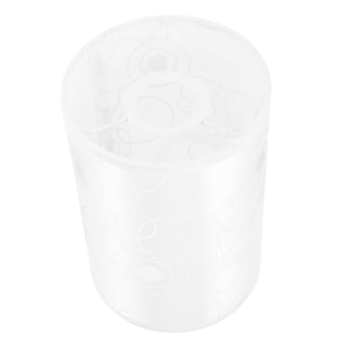 Homoyoyo Runder Minimalistischer Stoff Lampenschirm mit Stabilem Eisenrahmen Staubschützend und Langlebig Geeignet als Lampenzubehör für Tisch und Hängelampen Einzeln Verpackt von Homoyoyo