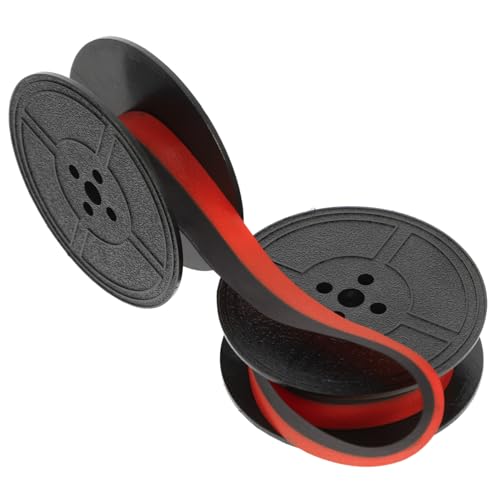 Homoyoyo Schreibmaschinen Farbband Doppelspule Schwarz Rot Nylonband Verschleißfest Kompatibel mit Klassischen Modellen Langlebig Professionelles Ersatzband für Mechanische Homoyoyo Schreibmaschinen Farbband Doppelspule Schwarz Rot Nylonband Verschleißfest Kompatibel mit Klassischen Modellen Langlebig Professionelles Ersatzband für Mechanische von Homoyoyo