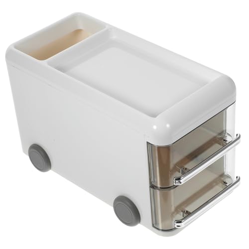 Homoyoyo Schreibtisch Organizer mit Schublade Doppellagiger Bus Stifthalter Multifunktionaler Stiftehalter für Büro und Schule Großer Stauraum für Stifte Lineale und Marker Modernes Design Homoyoyo Schreibtisch Organizer mit Schublade Doppellagiger Bus Stifthalter Multifunktionaler Stiftehalter für Büro und Schule Großer Stauraum für Stifte Lineale und Marker Modernes Design von Homoyoyo
