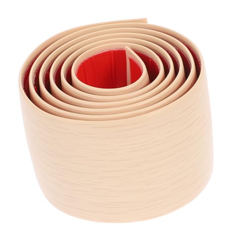 Homoyoyo Selbstklebende Bodenleisten mit Holzmaserung Übergangsleiste für Türschwellen Kratzfeste und Abriebfeste Bodenabdeckung Einfache Installation für Laminat und Parkett von Homoyoyo