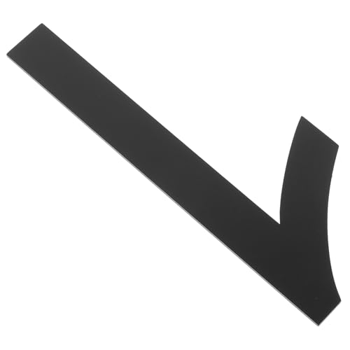 Homoyoyo Selbstklebende Edelstahl Hausnummer Metall Türschild Wetterfest Robust Einfache Montage für Briefkasten Haustür Außenbereich Sichtbare Adressnummer von Homoyoyo