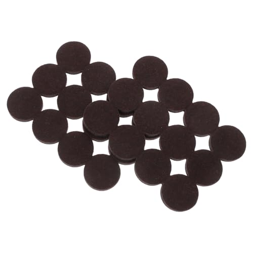 Homoyoyo Selbstklebende Filzgleiter Rund Bodenschoner für Möbelbeine Kratzfeste Stuhlbeinkappen Filzpolster für Tische Langlebiger Möbelbodenschutz von Homoyoyo