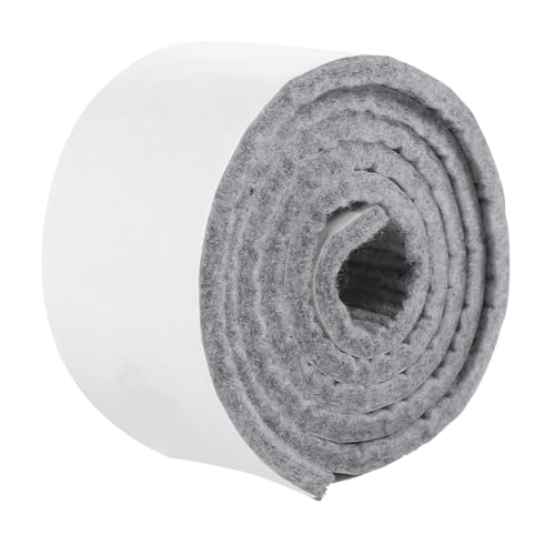 Homoyoyo Selbstklebende Filzstreifen Zuschnitt Möbel Filzgleiter Schutzpads Möbelgleiter für Stühle Sofafußschoner rutschfest Bodenschutz für Haus und Möbel von Homoyoyo