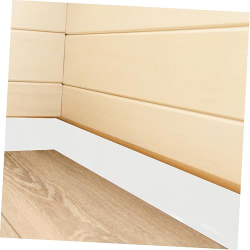 Homoyoyo Selbstklebende PVC Sockelleiste Breit Wasserresistent Einfache Montage ohne Nägel oder Kleber Flexible Wandabschlussleiste für Bad Küche Wohnzimmer Homoyoyo Selbstklebende PVC Sockelleiste Breit Wasserresistent Einfache Montage ohne Nägel oder Kleber Flexible Wandabschlussleiste für Bad Küche Wohnzimmer von Homoyoyo