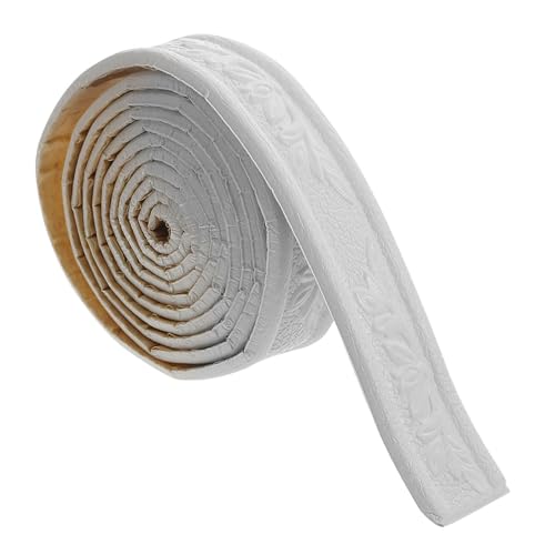 Homoyoyo Selbstklebende Schaumstoff Tapetenbordüre Flexible Abziehbare Wanddekor leiste Weiße Zuschneidbare Zierleiste für Ecken Türen Wände und Fußleisten Einfache Montage Rückstandsfrei Homoyoyo Selbstklebende Schaumstoff Tapetenbordüre Flexible Abziehbare Wanddekor leiste Weiße Zuschneidbare Zierleiste für Ecken Türen Wände und Fußleisten Einfache Montage Rückstandsfrei von Homoyoyo