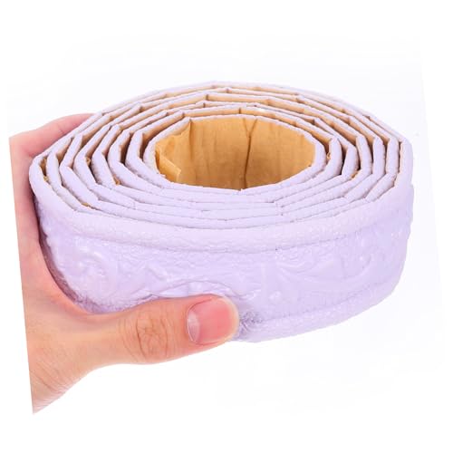 Homoyoyo Selbstklebende Zierleisten Wandbordüre Breiter Flexibler Schaumstoff Molding Trim mit Stoßschutz für Ecken Einfache Montage Moderne Wand Deckenverkleidung für DIY Heimdekor Homoyoyo Selbstklebende Zierleisten Wandbordüre Breiter Flexibler Schaumstoff Molding Trim mit Stoßschutz für Ecken Einfache Montage Moderne Wand Deckenverkleidung für DIY Heimdekor von Homoyoyo