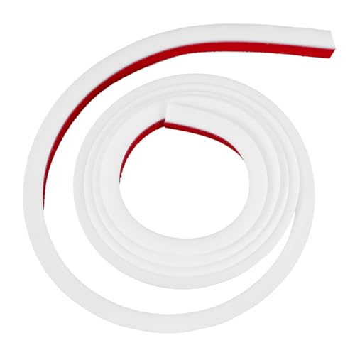 Homoyoyo Selbstklebender Biegsamer Wasserstopper für Bad und Küche Lang Flexible Wasserbarriere Dichtungsstreifen für Waschbecken Duschen und Arbeitsplatten Transparent Langlebig und von Homoyoyo