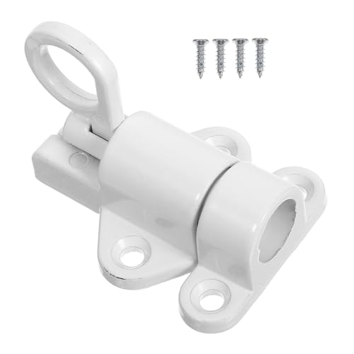 Homoyoyo Selbstschließendem Türriegel Aluminiumlegierung für Dachböden Leiser Betrieb Langlebiges Design Einfache Handhabung für Deckenluken mit Schrauben Homoyoyo Selbstschließendem Türriegel Aluminiumlegierung für Dachböden Leiser Betrieb Langlebiges Design Einfache Handhabung für Deckenluken mit Schrauben von Homoyoyo