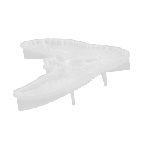 Homoyoyo Silikon Eule Form für Harz Gießform Tiermotiv Flexible DIY Dekoration Halbstereoskopische Silikonform für Tisch und Wandornamente Weiß von Homoyoyo