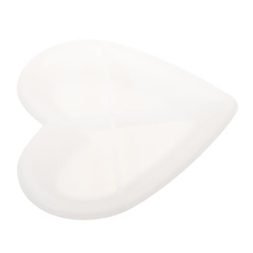 Homoyoyo Silikonform Herztablett Flexibel Langlebig Epoxidharz Gießform DIY Schmuckhalter Rutschfest Glatte Oberfläche für Kreative Dekoration und Geschenkideen von Homoyoyo