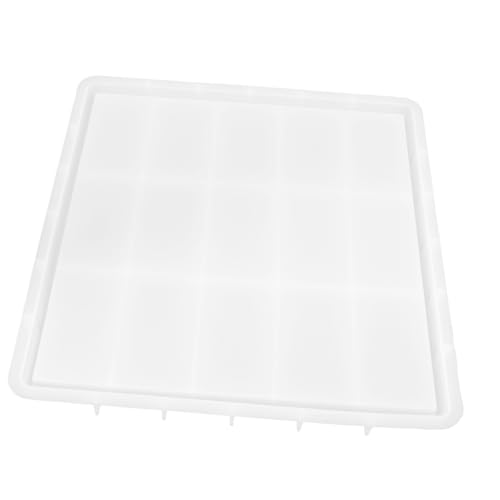 Homoyoyo Silikonform Tablett Rechteckig Langlebig Gießform DIY Schmuckschale Resin Tray Silikon Gussform für Untersetzer Herstellung Handwerk Haushalt von Homoyoyo