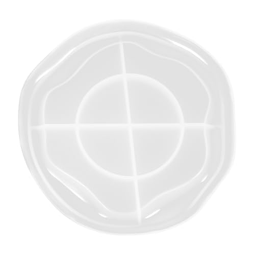 Homoyoyo Silikonform Unregelmäßiges Tablett Langlebig Flexibel DIY Bastelset für Dekoratives Aufbewahrungs Serviertablett Handgemacht und Sicher von Homoyoyo