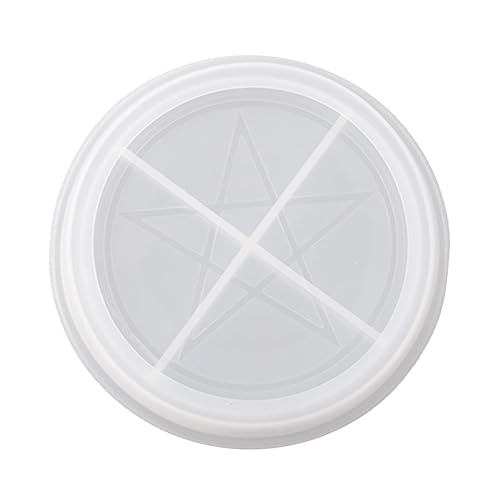 Homoyoyo Silikonform Untersetzer und Tablett Flexible Langlebige DIY Gießform für Harz Wiederverwendbar Weißes Material Geeignet für Bastelliebhaber Dekorative Rillenfreie Silikonform Homoyoyo Silikonform Untersetzer und Tablett Flexible Langlebige DIY Gießform für Harz Wiederverwendbar Weißes Material Geeignet für Bastelliebhaber Dekorative Rillenfreie Silikonform von Homoyoyo
