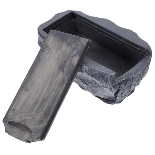 Homoyoyo Simulation Stein Schlüsselversteck Außendeko Versteckbox Gartendeko Realistische Sicherer Schlüsselhalter für Ersatzschlüssel und Wertsachen Outdoor Aufbewahrungselement von Homoyoyo