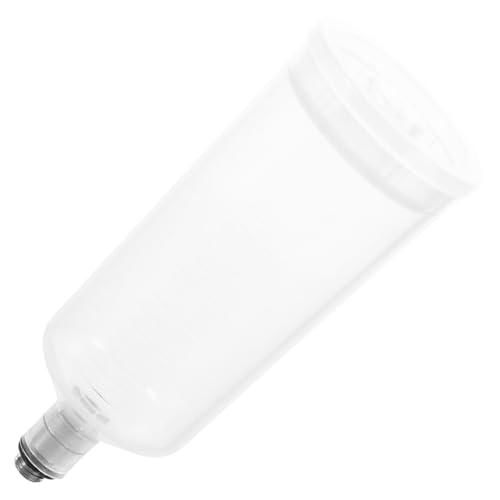 Homoyoyo Airbrush Farbbehälter Austauschbarer Abnehmbarer Kunststoff Pigmentbecher für Airbrush Farben 1 Stück Transparent für Effizientes Malen für Kunstprojekte von Homoyoyo