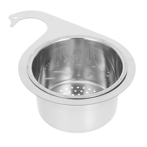 Homoyoyo Spüle Abflusssieb Praktischer Küchenabflussfilter für Gemüse und Küchenreste Rostfreier Strainer mit Feiner Verarbeitung für Gesunde Leicht zu Reinigen und Platzsparend von Homoyoyo
