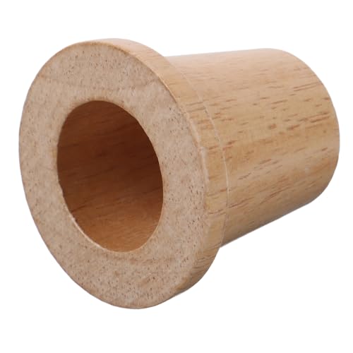 Homoyoyo Stabile Holz Lampenfassung Kappe Robust Dekorativ Lampenhalter DIY Lampenzubehör für Tisch Hängeleuchten Steh Wandlampen Langlebig und Pflegeleicht aus Holzmaterial von Homoyoyo