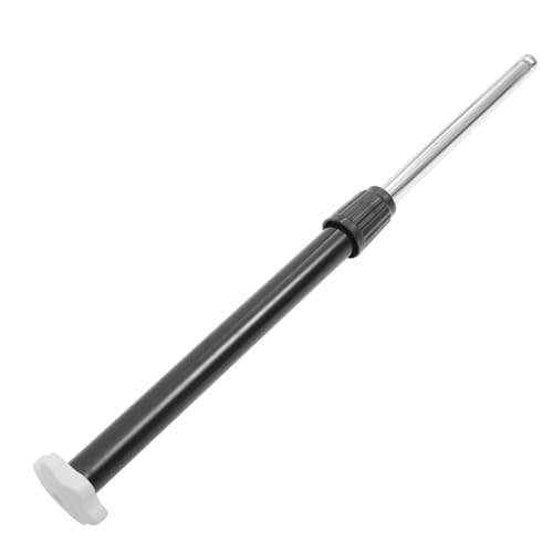Homoyoyo Stabstützungsstange Stehen aufrecht drinnen Standventilatoren für Schlafzimmer Zubehör für Standventilatoren großer Standventilator Standventilatorteile Rostfreier Stahl Schwarz von Homoyoyo