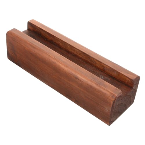 Homoyoyo Standspiegelhalter Goldspiegel Staffelei Spiegel Fliesen LED Tür bilderrahmen halterung mirror stand Spiegelhaltergestell in voller Länge Displayhalter aus Holz hölzern Dark Brown von Homoyoyo